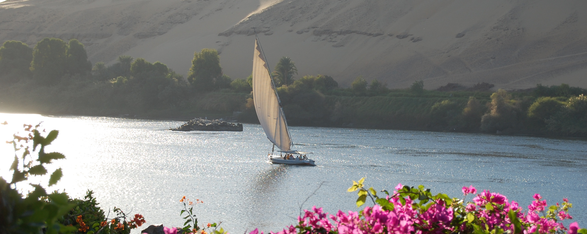 Ägypten - Nil mit Boot
