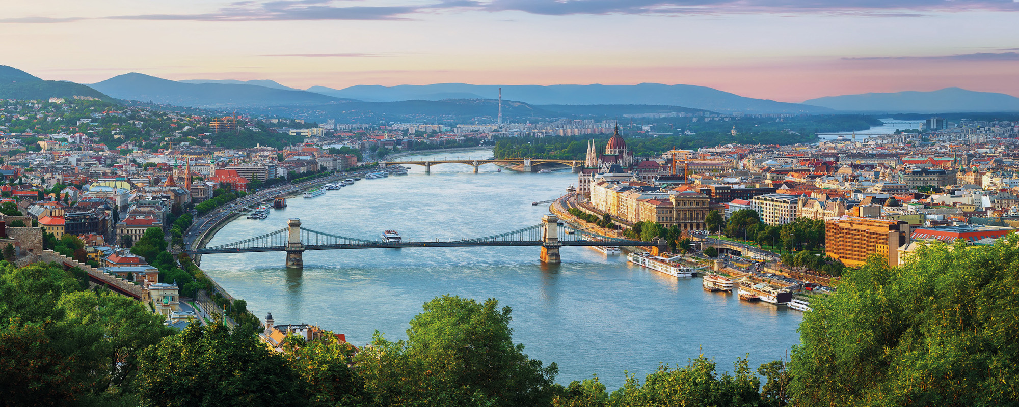 Ungarn - Blick auf Budapest