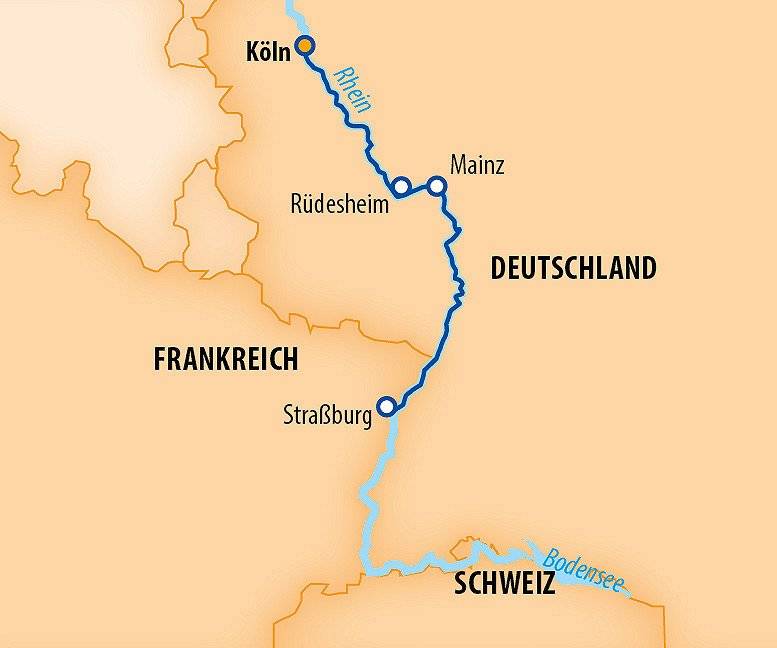 Schnupperreise Straßburg 2024 – 5 Tage Flusskreuzfahrt Rhein – MS VistaBelle