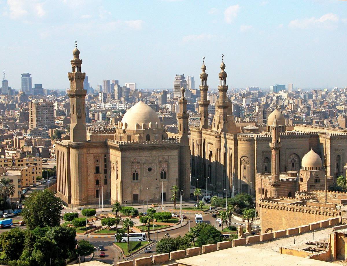 Blick auf historisches Gebäude in Kairo am Tag
