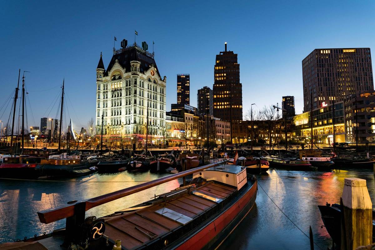 Blick auf den alten Hafen