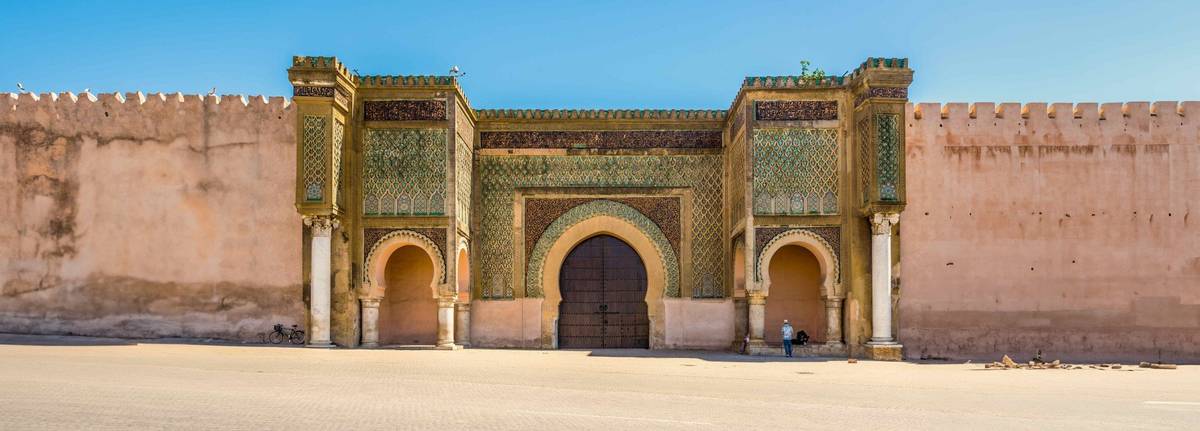 Aufnahme der Hedim Meknes in Marokko