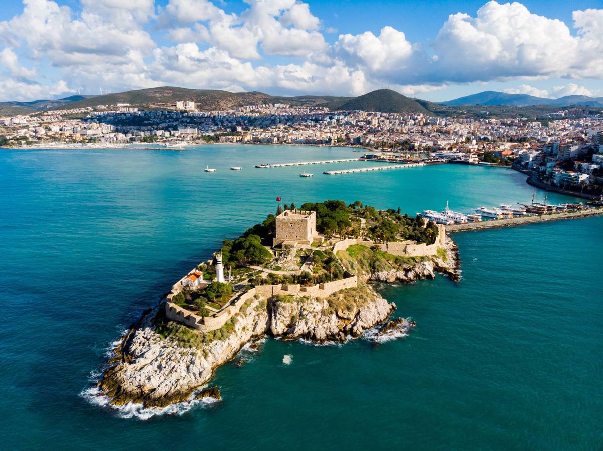 Skyview auf Kusadasi in der Türkei