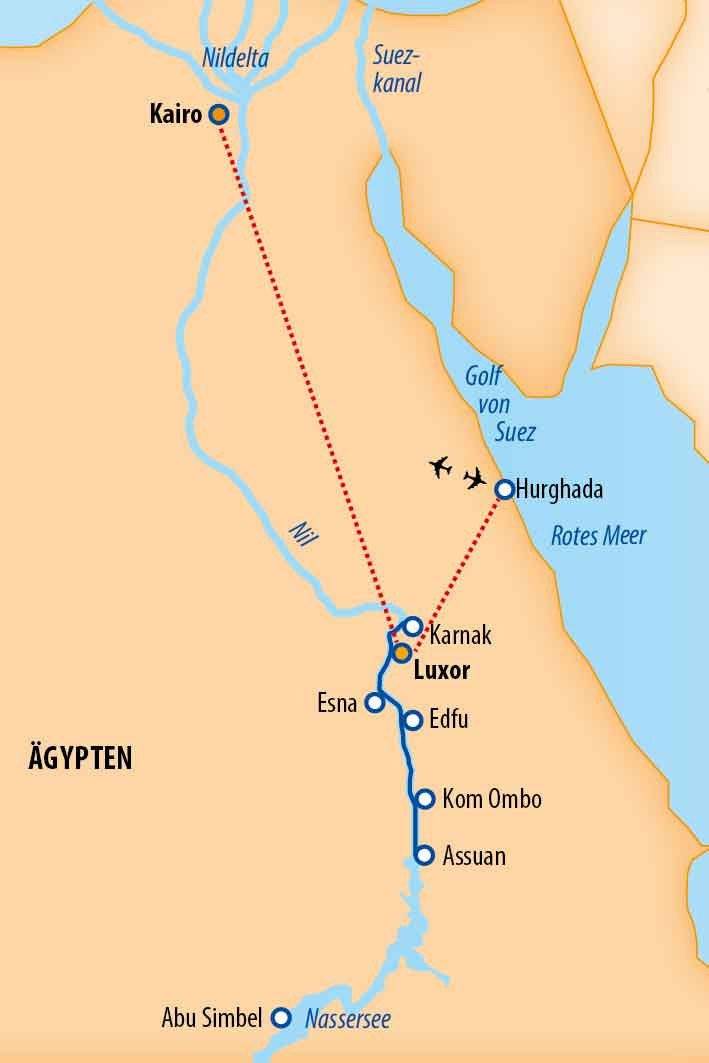 Ramses & Horus 2025 – Ägypten Kairo & Nilkreuzfahrt
