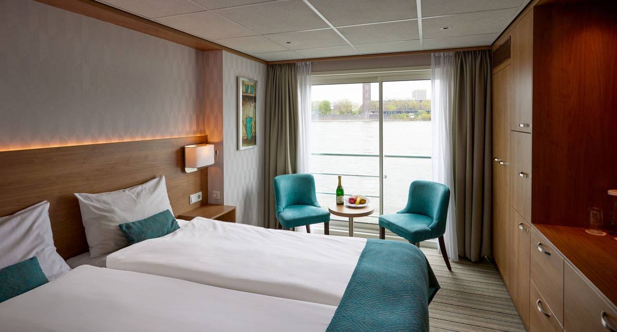 Kabine mit französischem Balkon