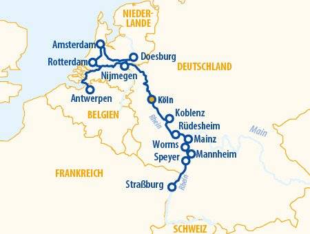Festtagsreise 2024/25 – Flusskreuzfahrt Weihnachten & Silvester