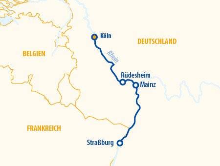Schnupperreise Straßburg 2025 – Flusskreuzfahrt Rhein