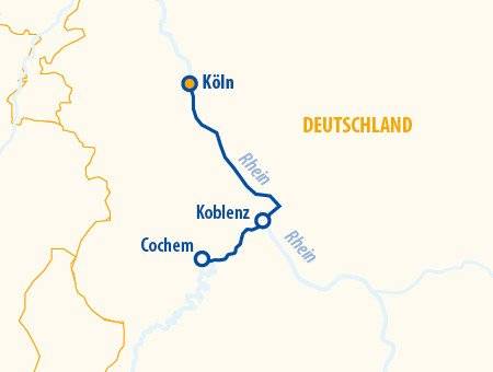 Partyreise Advent 2025 – Flusskreuzfahrt Rhein