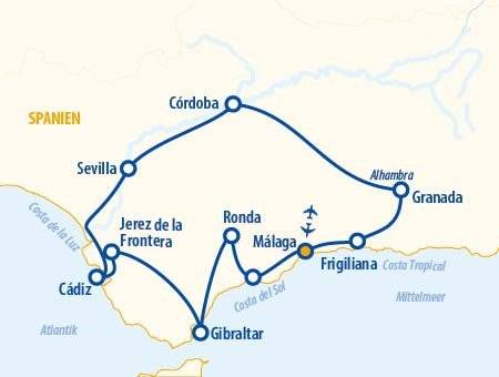 Unsere große Andalusien-Rundreise 2025 – Spanien Rundreise