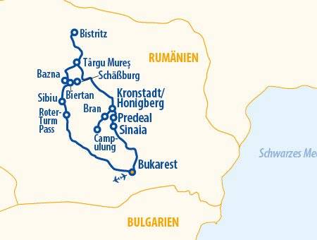 Siebenbürgen und Moldauklöster 2025 – Rumänien Rundreise