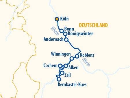Vier Pfoten auf Mosel Kreuzfahrt 2025 – Flusskreuzfahrt mit Hund