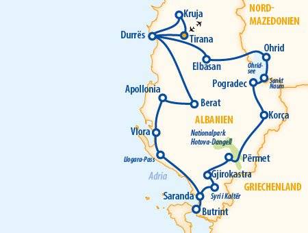 Unentdecktes Albanien 2025 – Rundreise in Albanien