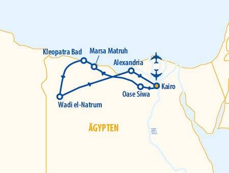Alexander 2025 – Oasen, Alexandria und Pyramiden – Ägypten Rundreise