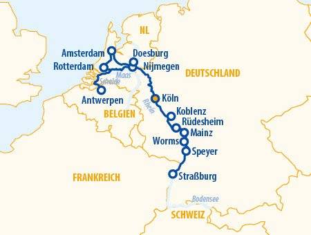 Festtagsreise 2025/26 – Flusskreuzfahrt Weihnachten & Silvester