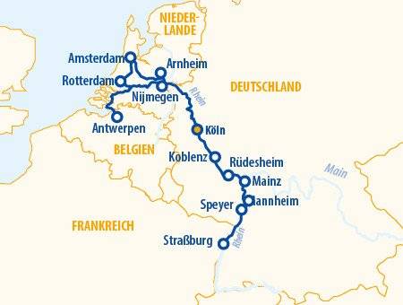 Festtagsreise 2025/26 – Flusskreuzfahrt Weihnachten & Silvester