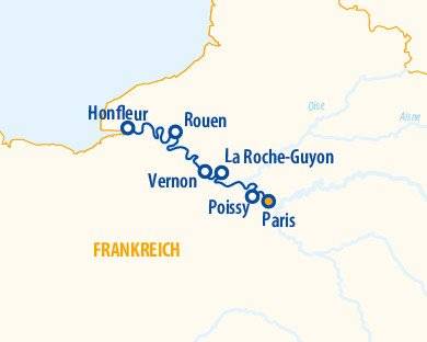 Seine de Luxe 2026 – Flusskreuzfahrt Seine