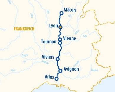 Rhône de Luxe 2026 – Flusskreuzfahrt Rhône