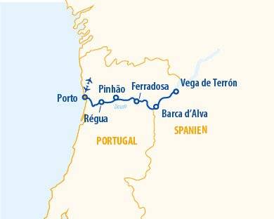 Unter der Sonne Portugals - Flusskreuzfahrt Douro