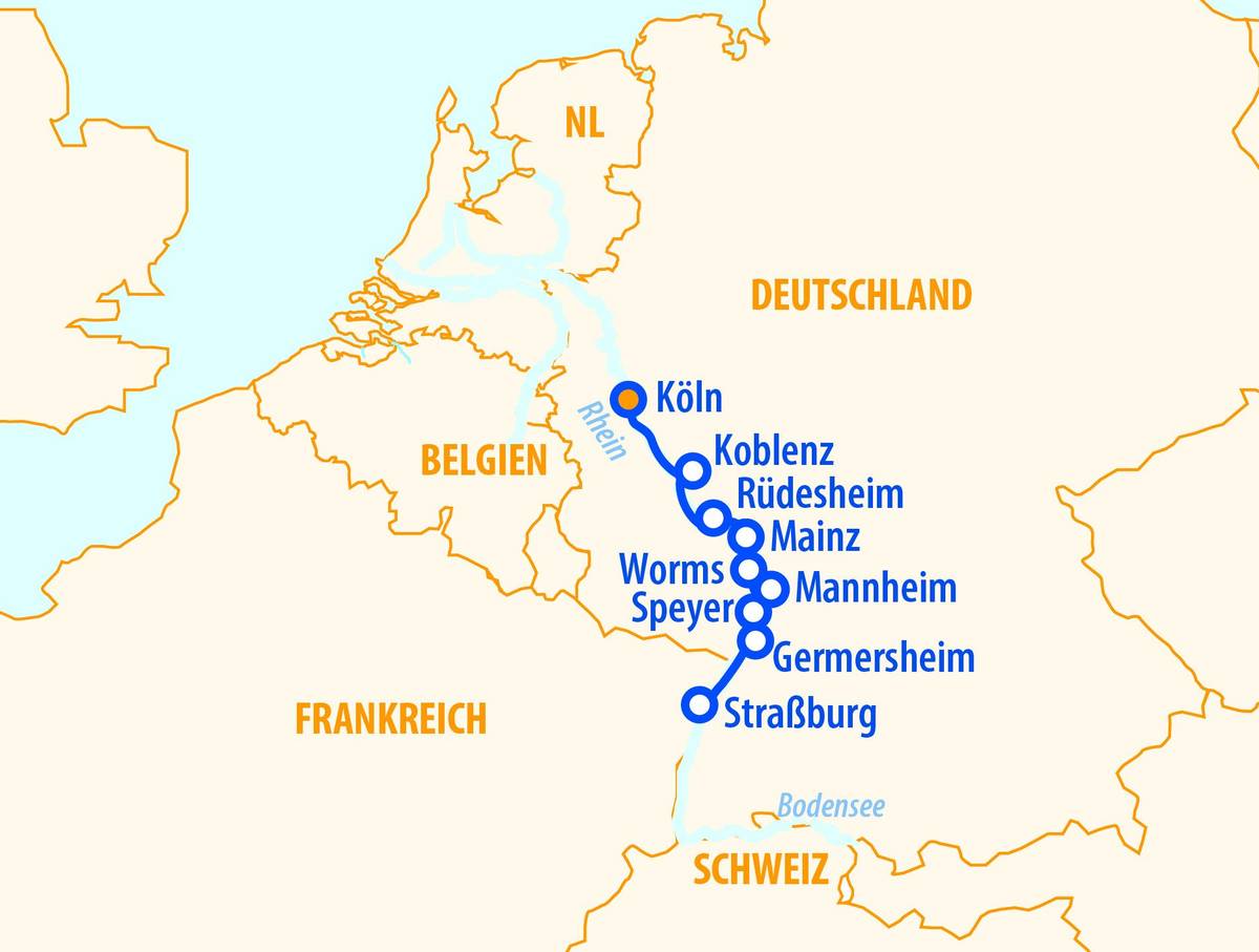 Silvesterreise 2026/27 – Flusskreuzfahrt Silvester