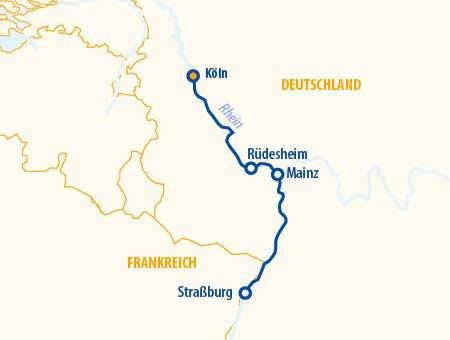Adventsreise 2026 – Flusskreuzfahrt Rhein