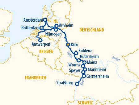Festtagsreise 2026/27 – Flusskreuzfahrt Weihnachten & Silvester