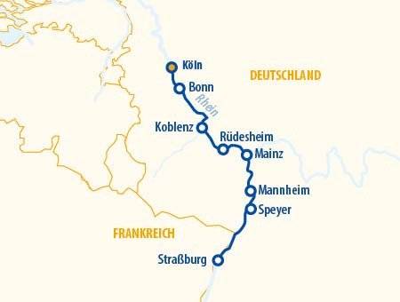 Adventszauber auf dem Rhein 2026 – Flusskreuzfahrt Rhein