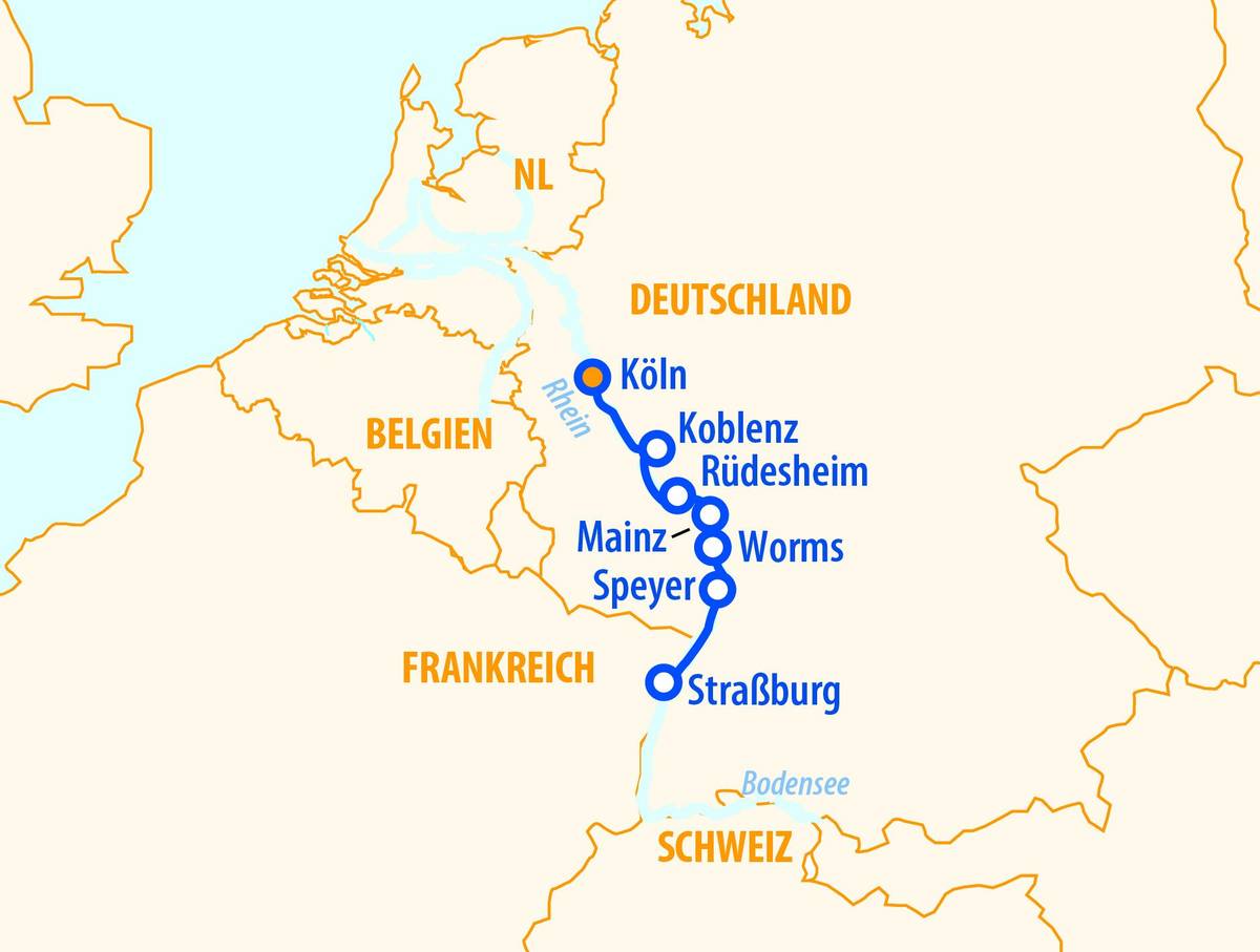 Silvesterreise 2026/27 – Flusskreuzfahrt Silvester