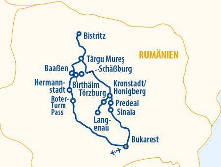 Siebenbürgen und Moldauklöster 2026 – Rumänien Rundreise