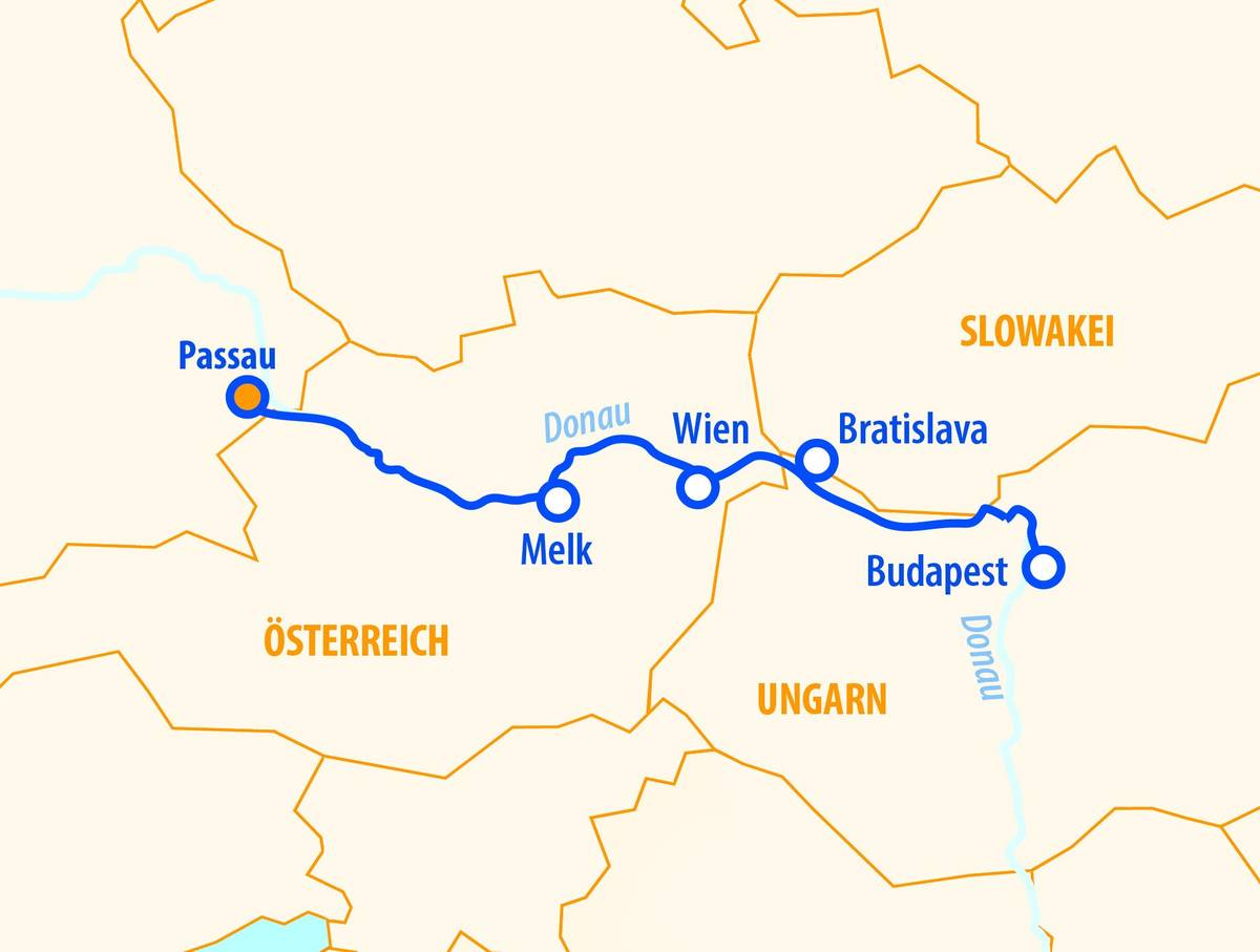 Adventsreise 2026 – Flusskreuzfahrt Donau