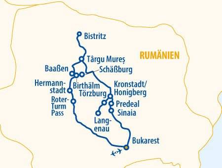 Siebenbürgen und Moldauklöster 2025 – Rumänien Rundreise