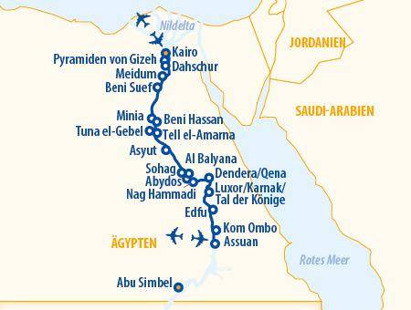 Nofretete ab Assuan 2026 und Seth - Gott der Wüsten & Oasen – Ägypten Nilkreuzfahrt & Rundreise