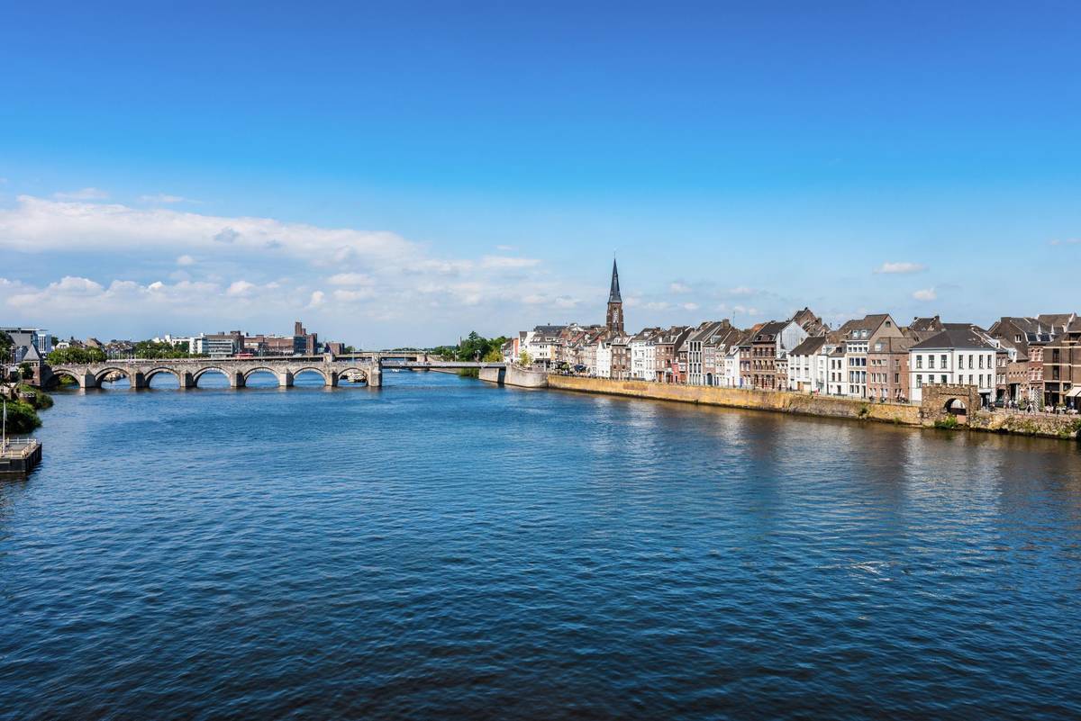 Maastricht an der Maas in der Niederlande