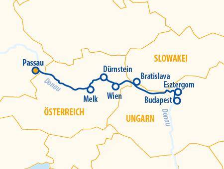 Donauromanze 2026 – Flusskreuzfahrt Donau