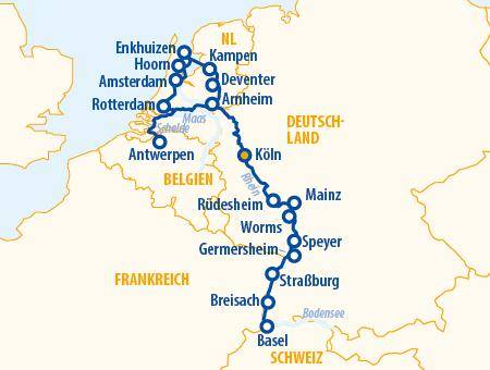 Rhein total 2027 – Flusskreuzfahrt
