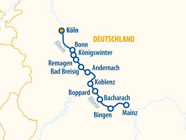Pfotenparadies am Rhein 2027 –  Flusskreuzfahrt Hund