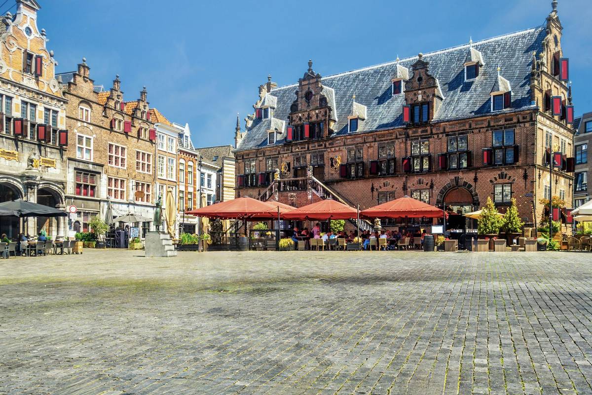 Ehemalige Stadtwaage am Großen Markt in Nijmegen