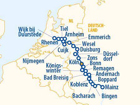 Rhein & Holland Momente mit Hund 2027 – Flusskreuzfahrt Rhein