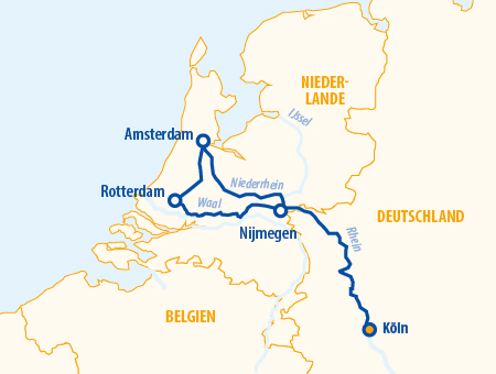 Schnupperreise Holland 2026 – Flusskreuzfahrt Rhein