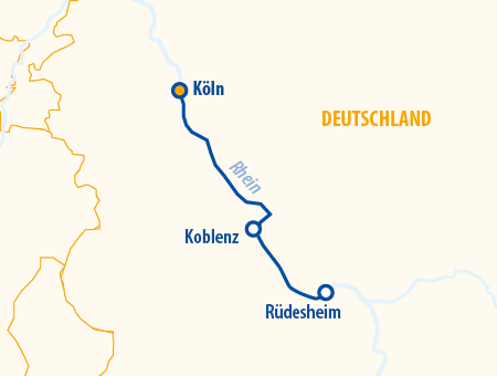 Adventsreise 2026 – Flusskreuzfahrt Rhein