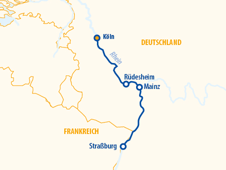 Adventsreise 2026 – Flusskreuzfahrt Rhein