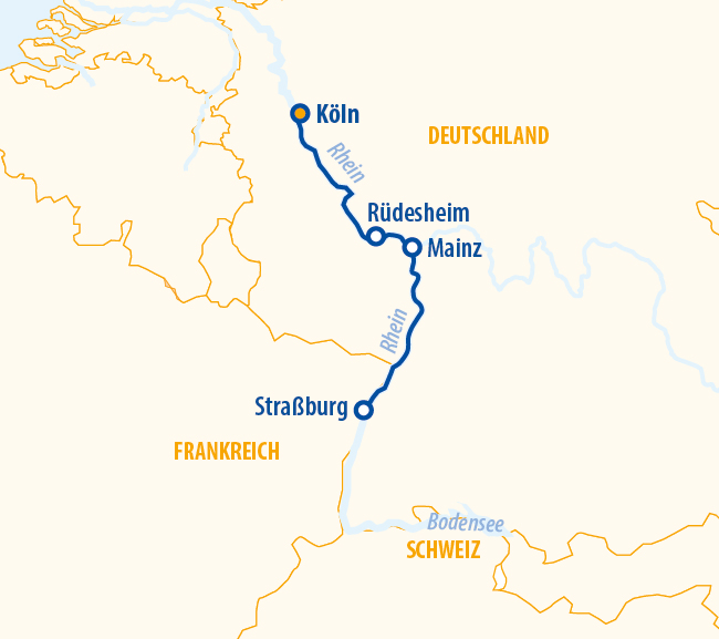 Schnupperreise Straßburg 2027 – Flusskreuzfahrt Rhein