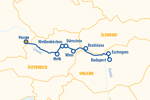 Weihnachtsreise 2026 – Flusskreuzfahrt Donau