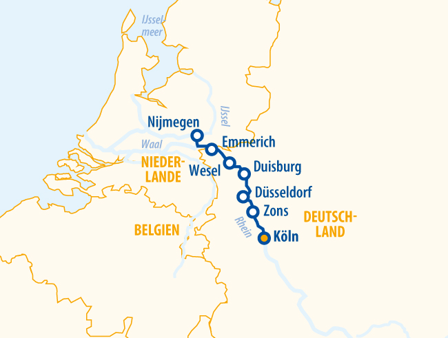 Hollandzauber auf 4 Pfoten 2027 –  Flusskreuzfahrt mit Hund