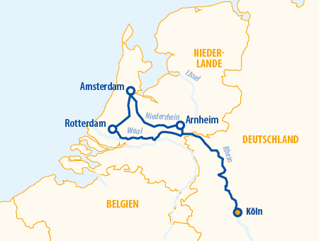 Glückskabinen-Special – Schnupperreise Holland 2026 – Flusskreuzfahrt Rhein